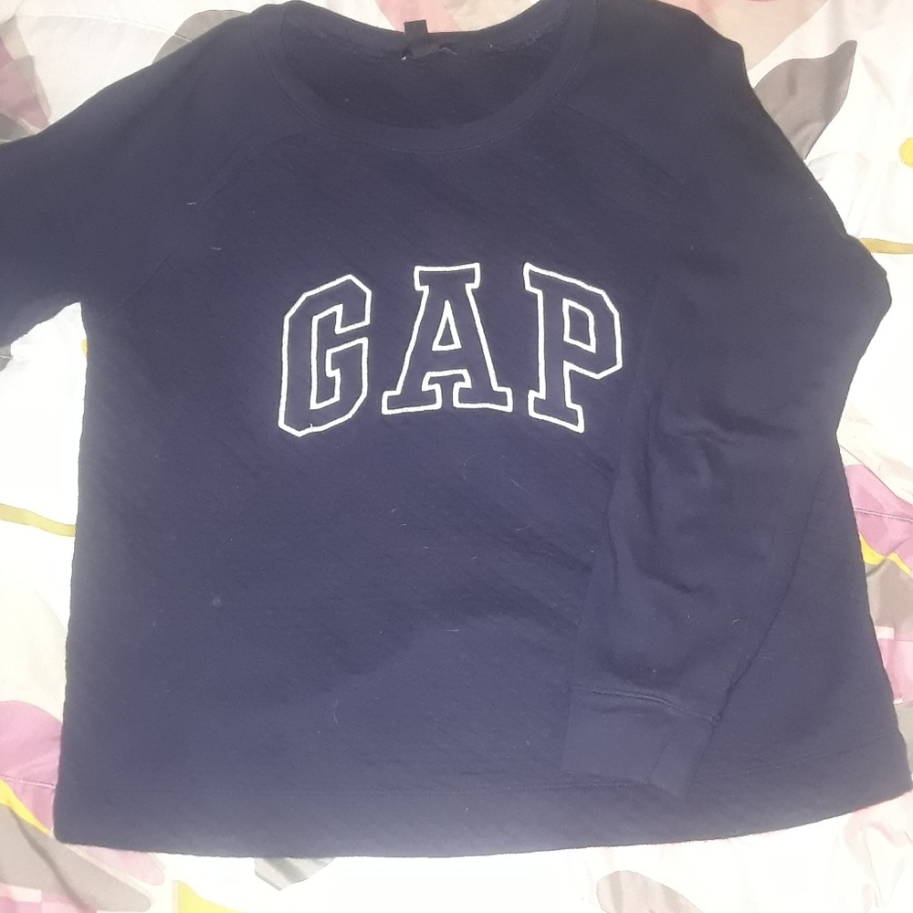 Navy sweatshirt